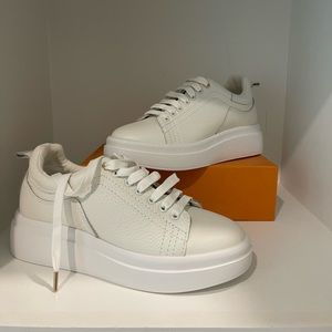 Zara white sneakers